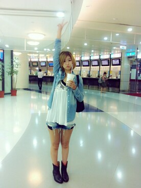 Chloé さん（レディース・164cm）の夏コーディネート