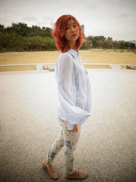 Chloé さん（レディース・164cm）の夏コーディネート