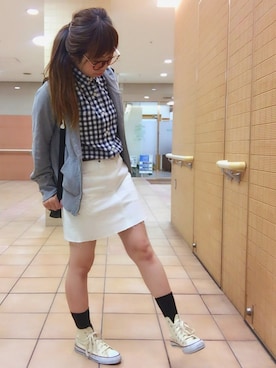 「子供カジュアル👧🏻💕」｜「アイテム（その他）」を使った、ゆん⍤⑅さん（レディース・150cm）の春コーディネート
