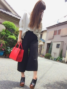 「子供カジュアル👧🏻💕」｜「アイテム（その他）」を使った、ゆん⍤⑅さん（レディース・150cm）の夏コーディネート