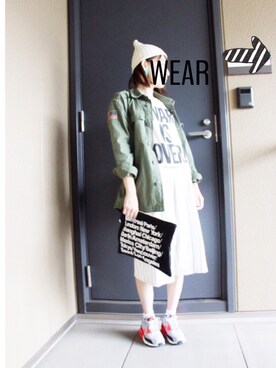 7co☺︎さん（レディース・157cm）の春コーディネート