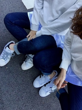 「OSORO（オソロ）のアイテム」を使った、7co☺︎さん（レディース・157cm）の冬コーディネート