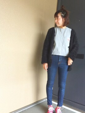 7co☺︎さん（レディース・157cm）の秋コーディネート