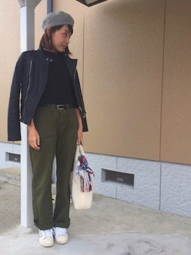 7co☺︎さん（レディース・157cm）の冬コーディネート