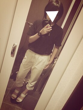 「G-SHOCK」｜rinさん（レディース・153cm）の夏コーディネート