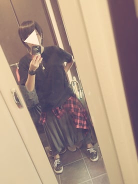 「G-SHOCK」｜rinさん（レディース・152cm）の夏コーディネート