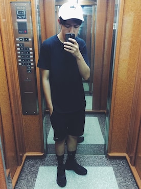 「AES（エーイーエス）のアイテム（帽子）」を使った、tim18058さん（メンズ・181cm）の秋コーディネート