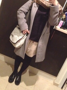 meさん（レディース・153cm）の冬コーディネート