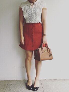 YOUYOUさん（レディース・161cm）の夏コーディネート