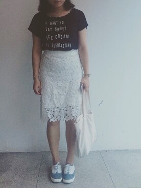 YOUYOUさん（レディース・161cm）の夏コーディネート