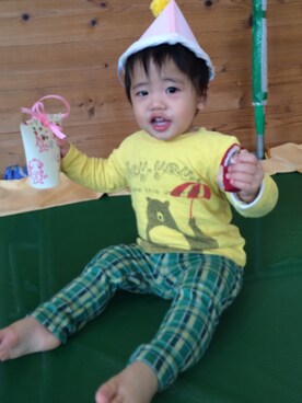 Hinataさん(キッズ・80cm)の冬コーディネート