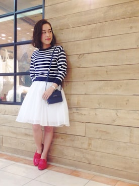 「春ワンピ」｜fumina kawaiさん（レディース・156cm）の春コーディネート