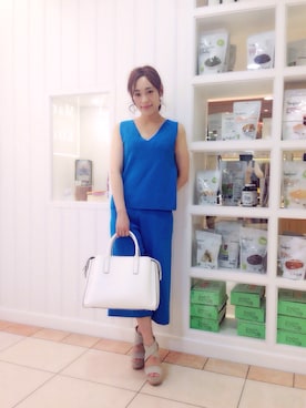 「アイテム（サンダル）」を使った、fumina kawaiさん（レディース・156cm）の春コーディネート