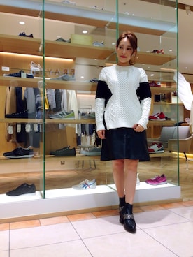 「スタッズ」｜fumina kawaiさん（レディース・156cm）の秋コーディネート