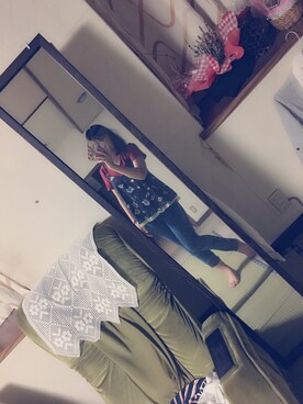 「秋コーデ」｜「GRL（グレイル）のアイテム（キャミソール）」を使った、みどりさん（レディース・158cm）の秋コーディネート