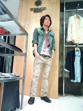 SUZUKIさん（メンズ・161cm）の春コーディネート