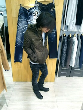 SUZUKIさん（メンズ・161cm）の秋コーディネート