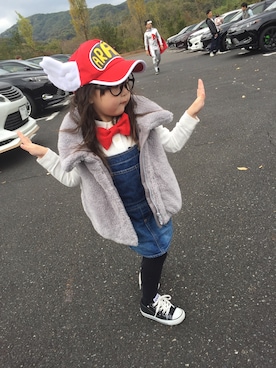 「キッズコスプレ」｜Neeeee♡さん（キッズ・100cm）の秋コーディネート