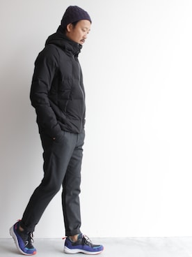 「デサント オルテライン」｜FORTGENERALSTOREさん（メンズ・175cm）の秋コーディネート