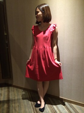 「EMODA（エモダ）のアイテム（その他シューズ）」を使った、ひらめさん（レディース・158cm）の夏コーディネート
