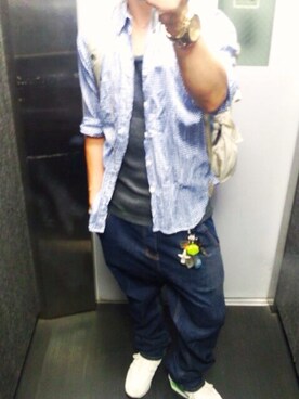 tbkさん（メンズ・162cm）の夏コーディネート