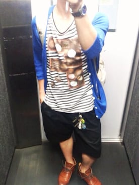 tbkさん（メンズ・162cm）の夏コーディネート