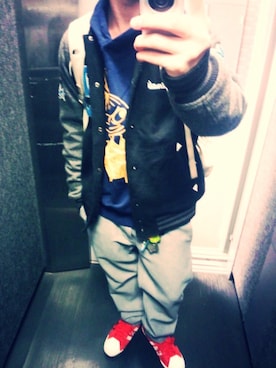 tbkさん（メンズ・162cm）の冬コーディネート