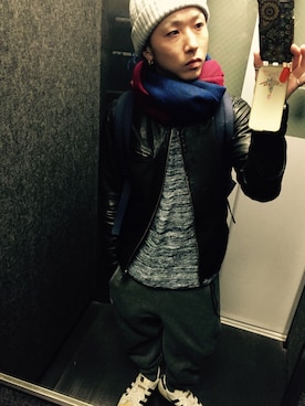 tbkさん（メンズ・162cm）の冬コーディネート