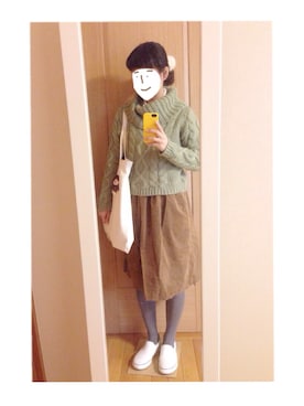 なりの介さん（レディース・159cm）の冬コーディネート