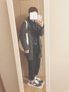 なりの介さん（レディース・159cm）の冬コーディネート