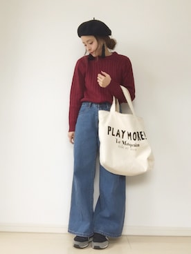 emineoさん（レディース・151cm）の冬コーディネート