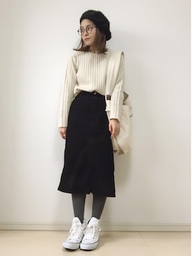 emineoさん（レディース・151cm）の冬コーディネート