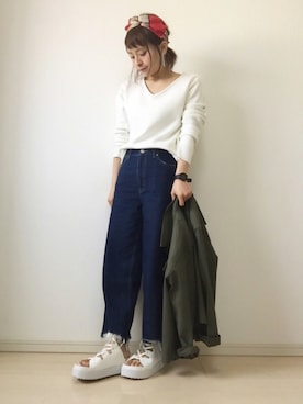 emineoさん(レディース・151cm)の春コーディネート