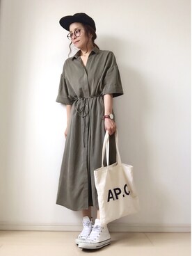 emineoさん（レディース・151cm）の夏コーディネート