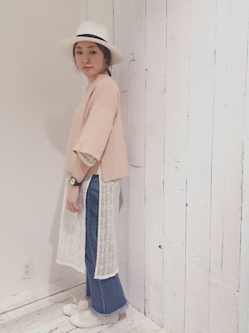 sanako_yoshidaさん（レディース・157cm）の春コーディネート