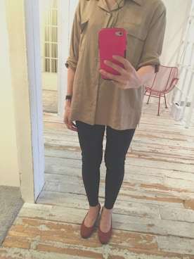 「Stephanie（ステファニエ）のアイテム」を使った、sanako_yoshidaさん（レディース・157cm）の夏コーディネート