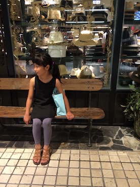 「LADUREE（ラデュレ）のアイテム」を使った、momo☺︎さん（キッズ・130cm）の夏コーディネート