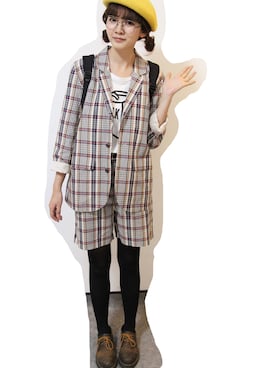 AMY_莫莫小姐さん（レディース・170cm）の冬コーディネート