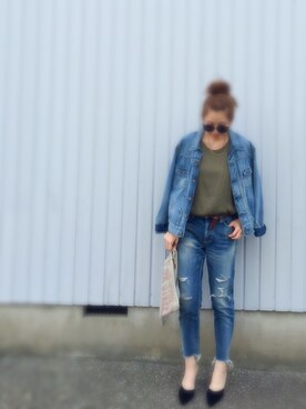 MISATO さん（レディース・161cm）の春コーディネート