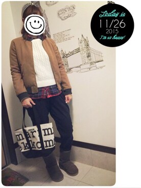 KanaYuさん（レディース・160cm）の秋コーディネート