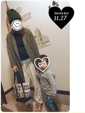 「ユニクロニット」｜KanaYuさん（レディース・160cm）の秋コーディネート