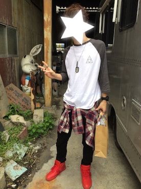「SABRE」｜Kさん（メンズ・176cm）の春コーディネート