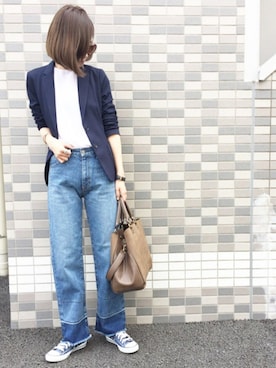 Kie さん（レディース・160cm）の春コーディネート