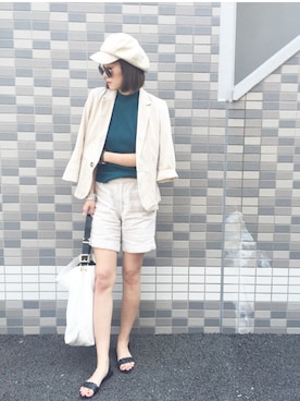 Kie さん（レディース・160cm）の春コーディネート