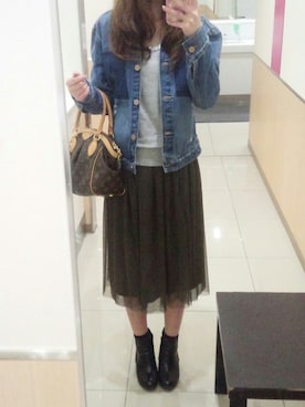 mkさん（レディース・163cm）の冬コーディネート