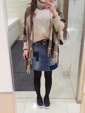 mkさん(レディース・163cm)の冬コーディネート
