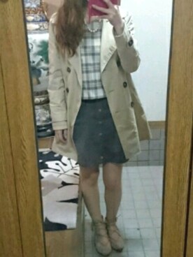 mkさん（レディース・163cm）の春コーディネート