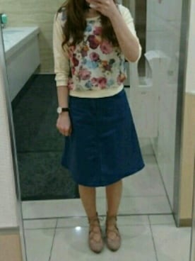 mkさん（レディース・163cm）の春コーディネート