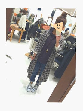 「アイテム（シャツワンピース）」を使った、まあこさん（レディース・155cm・20代）の秋コーディネート