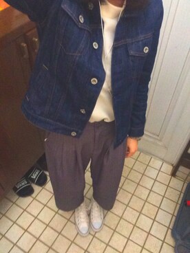 ri☺︎さん（レディース・164cm）の春コーディネート